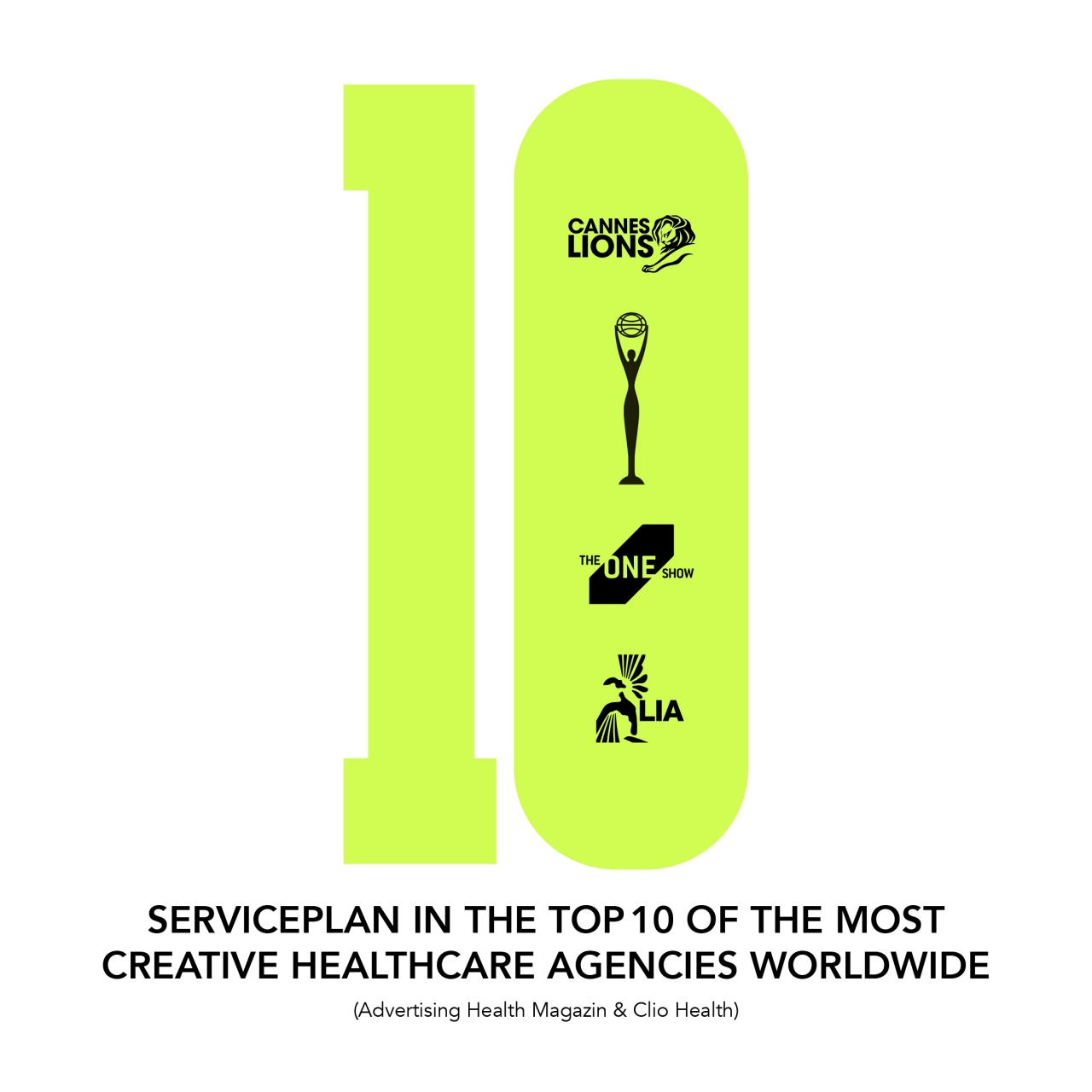 Clio Health Top 10 Worldwide